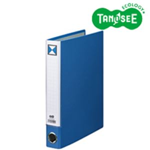 (まとめ)片開きパイプ式ファイルKJ(指かけ穴付) A4-S 30mmとじ 青 30冊 青い30冊の指かけ穴付きA4-Sサイズの30mmとじ片開きパイプ式ファイ...