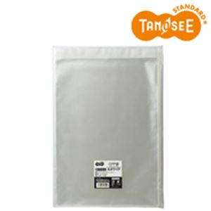 (まとめ)TANOSEE CPP袋 A4ワイド用フタ・テープ付 240×330+40mm 100枚入×5パック 大容量 大型 便利なA4ワイド用フタ・テープ付き...