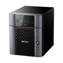 バッファロー TeraStationスナップショット機能搭載 法人向けNAS デスク (テーブル 机) トップモデル 4ドライブ 4TB TS6400DN040...