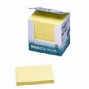 (まとめ) ポストイット エコノパック 6571-Y イエロー【×2セット】 黄 ビジネスにお得なセット ノリ付きメモで効率アップ 3Mのエコノパックで経済的 ...