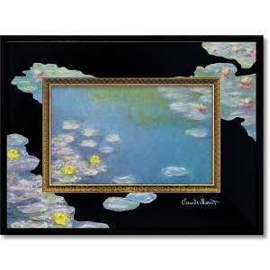 ユーパワー 名画ビッグアート Sサイズ モネ「睡蓮」 夢幻の睡蓮、芸術の至宝 モネの魂が宿る、感動の名画ビッグアートSサイズ