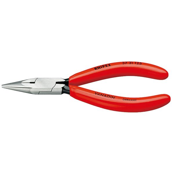 KNIPEX クニペックス 時計細工用アジャスティングプライヤー プラスチックコーティング サイズ84×19×125mm パック入 3731-125SB KNI...
