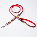(まとめ)EthicalDoor 犬用リードSS 迷彩レッド【×3セット】 (犬用品/首輪) 赤 ペットと自然を愛する心で、アウトドアを楽しむ エシカルなリード...