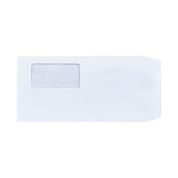キングコーポレーション 窓明No.7 封筒 白特A 長3 〒枠なし センター貼 アドヘヤ 1201831ケース(1000枚) 窓用封筒の王道 白い特A級の長3サ...