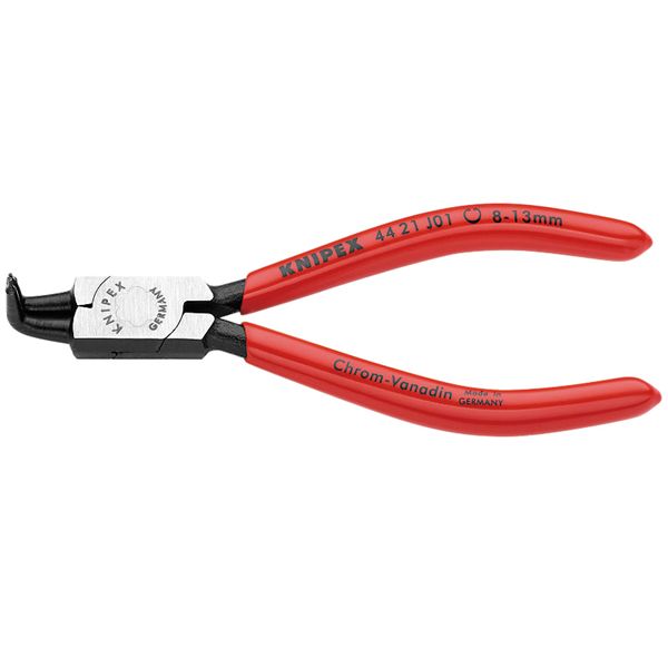 KNIPEX クニペックス 穴用スナップリングプライヤー 曲 プラスチックコーティング 全長130mm 4421-J01 KNIPEX クニペックス 穴用スナッ...