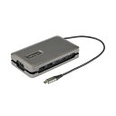 StarTech.com USB Type-Cマルチ変換アダプター 100W PD対応 スペースグレー DKT31CSDHPD31個 パワフルな100W PD対...