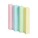 (まとめ)TANOSEE ふせん 50×7.5mm4色混色1セット(120冊:24冊×5パック)【×3セット】 便利な4色混色セットで120冊も使える、手帳やノ...