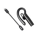 BluetoothヘッドセットMM-BTMH61BK ワイヤレスで快適な通話体験を提供する、最新Bluetoothヘッドセット 音楽や通話をクリアに楽しめる高音...