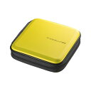 【5個セット】 ブルーレイディスク対応セミハードケース(24枚整理 収納 ・イエロー) FCD-WLBD24YX5 青 黄 24枚収納で、ブルーレイディスクに対...