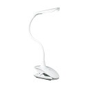 YAZAWA 調光式フレキシブルクリップライト ホワイト CFL05W02WH 白 光の輝きを自在に操る 多機能クリップライト ホワイト CFL05W02WH ...