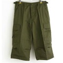 アメリカ軍 BDU クロップド カーゴパンツ 迷彩服 XSサイズ オリーブ 7分丈 レプリカ 米軍 ミリタリーパンツ 軍モノ アウトドアの戦士へ贈る究極の戦闘パ...