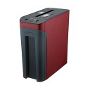 パーソナルシュレッダ ワインレッド NSE-703WR 赤 個人用紙製品破砕機 レッドワインカラー NSE-703WR - 書類やカードを安全 安心 に処分する...