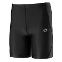 Phiten(ファイテン) SPORTS SPATS(スポーツスパッツ)クウォーター (吸汗速乾) BK L JF580005 パフォーマンスを高める 速乾吸汗...