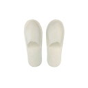 (まとめ) 使い切り リサイクル不織布スリッパ10足 【×5セット】 快適な足元を手軽に 10足セットの使い捨てリサイクル不織布スリッパ【5セット】
