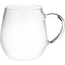 【2個セット】 HARIO ラウンドマグ 2個セット 360ml RDM-1824 熱を通すガラスで作られた2個入りのマグカップセット 電子レンジにも対応し、使...