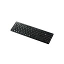 フルキーボード/無線(2.4GHz)/静音設計/抗菌 清潔 /ブラック TK-FDM116SKTBK 黒 ワイヤレス接続のフルサイズキーボードで、静かなタイピン...