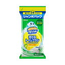 (まとめ) ジョンソンスクラビングバブル 流せるトイレブラシ シトラス 付替ブラシ ジャンボパック 1パック(24個) 【×5セット】 シトラスの香り漂う、便利...