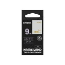 【5個セット】 カシオ計算機 ネームランドテープ9mm 透明 金文字 XR-9XGX5 透明な魔法の文字テープ 5個セットでお得 カシオ計算機の新感覚ネームラン...