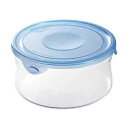 【5セット】 岩城ハウスウエア NEWパック&レンジ丸型 (円形 ラウンド) 840ml アクアブルー KBT7402BLNX5 青 新しいスタイルの丸型保存容...