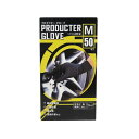 (まとめ) ミタニコーポレーション プロダクターグローブ ブラック M 50 【×2セット】 黒 プロフェッショナル仕様の黒色手袋Mサイズ50枚セット×2 仕事...
