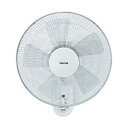 千住 TEKNOS40cm壁掛けフルリモコン扇風機 ホワイト KI-W488R 1台 白 40cmの壁掛け扇風機が、リモコン付きで便利 お部屋を快適に涼しくする...