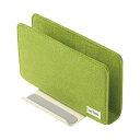 ソニック ユートリム フェルトカバー付スタンド タブレット・ノートPC パソコン 用 17型対応 グリーン UT-1565-G 1個 緑 17インチまでのタブレ...