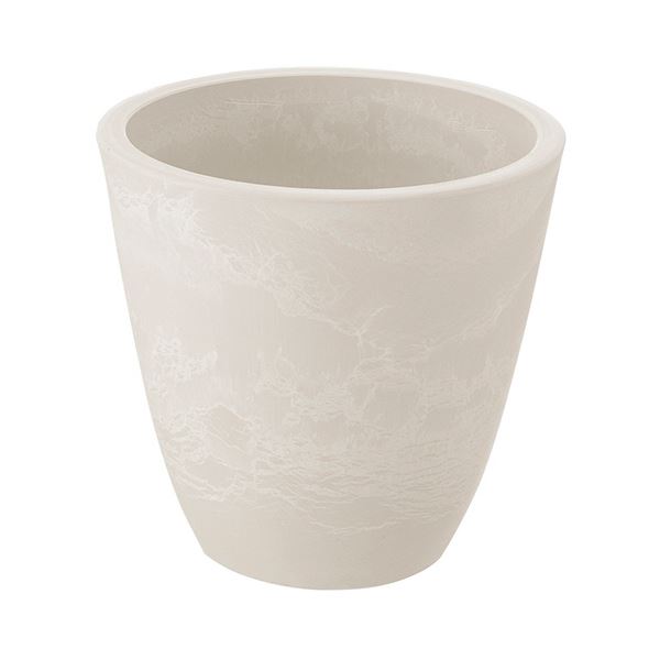 リッチェル ボタニー プレーンポット 12型 ホワイト 1箱（20個） 白 ナチュラルホワイトの美しい12型プ..