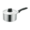 創燕 片手鍋18cm SE-03 燕市の匠が手掛けた18cmのステンレス製調理器具、使いやすさと耐久性を兼ね備えた創燕の片手鍋 料理の腕を引き立てる頼もしい相棒...