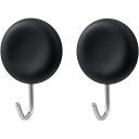 【3個セット】 レック マグネットツールフック(丸) ブラック 2個入 H00427 黒 【3個セット】 レック マグネットツールフック(丸) ブラック 2個入...