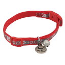(まとめ)CAT COLLAR キャットフィッシュカラー レッド【×3セット】 (猫用品/首輪) 赤 安心 安全 の力自在 外れないバックル付き キャットフィッ...