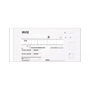 (まとめ) ヒサゴ 領収証小切手サイズ 2枚複写 50組 BS0809 1冊 【×10セット】 領収証用の小切手サイズで2枚複写可能な50組入りの便利なノートブ...