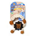 (まとめ) 牛革歯みがきトイ がおん 【×3セット】 (犬用玩具) 本革 レザー の香りと噛み応えが楽しめる 犬のための牛革チューイングトイ【3個セット】
