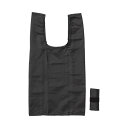 (まとめ) 丸玉工業 ジーナスECO コンパクトマイバッグ SS ブラック 1枚 【×10セット】 黒 エコな使い捨て不要のブラックマイバッグ、ジーナスECO ...