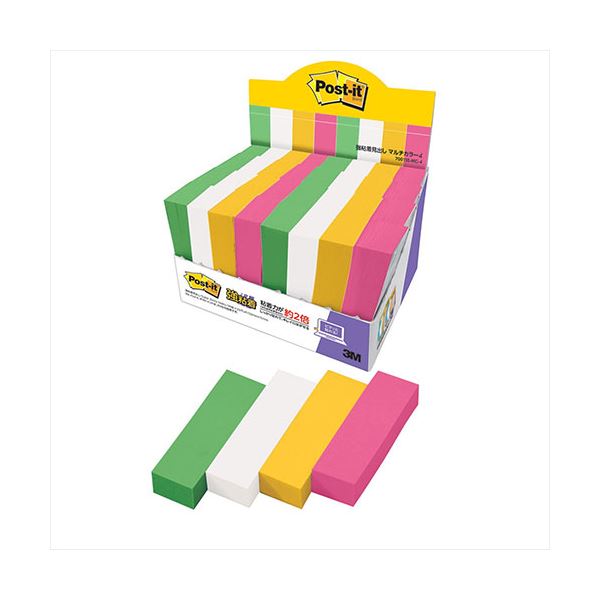 3M Post-it ポストイット 強粘着見出し マルチカラー8 増量パック 3M-7001SS-MC-8 超強力な粘着力で、見出しに彩りを添える 8色のマルチ...