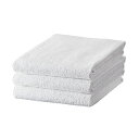 (まとめ) TANOSEE バスタオル ホワイト1パック(3枚) 【×5セット】 白 理想的な厚みと高い吸水性を備えた、まさにぴったりの中厚手バスタオル 白い1パック(3枚)で、まとめてお得にご提供 お肌に優しく包み込む心地よさをお届けします 快適なバスタイムを演出する、ま