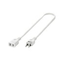 【5個セット】 電源延長コード 0.5m TAP-EX21005X5 火災を防ぎ、安心 安全 の絶縁キャップ付きスイングプラグ採用 電源延長コード0.5m【5個...