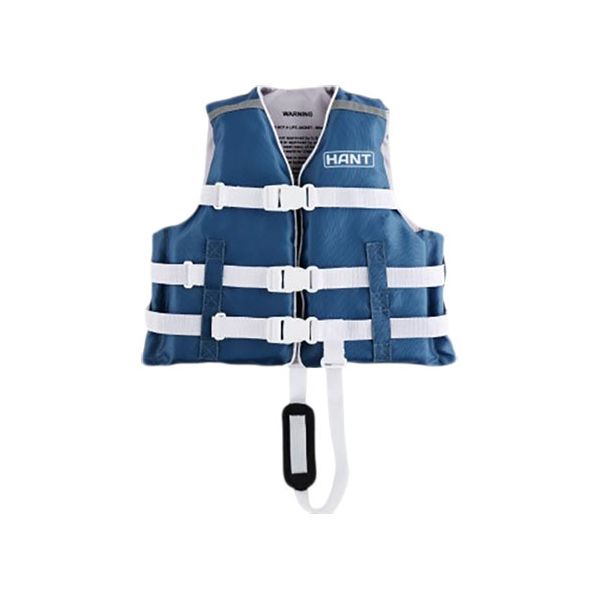 HANT キッズ 子供 ライフベスト対応伸長約120-140cm(子ども用) ネイビーブルー Mサイズ HCL-44133 青 子供向けの伸縮可能なライフベスト...