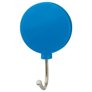 (まとめ) TANOSEE カラーマグネットフック スイング 優れた耐久性 耐荷重 約1kg 青 1個 【×40セット】 青い魅力溢れる 頼れる掲示用品 最大1...