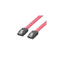 (まとめ)変換名人 SATAケーブル 配線 I-Iロック付 50cm SATA-IICA50【×20セット】 高速データ転送を実現する信頼のSATAケーブル パソコン周辺機器に最適な50cmサイズ データ転送のプロフェッショナルに選ばれるSATA-IICA50 20セットでお得にお買い求めいただけます(2)