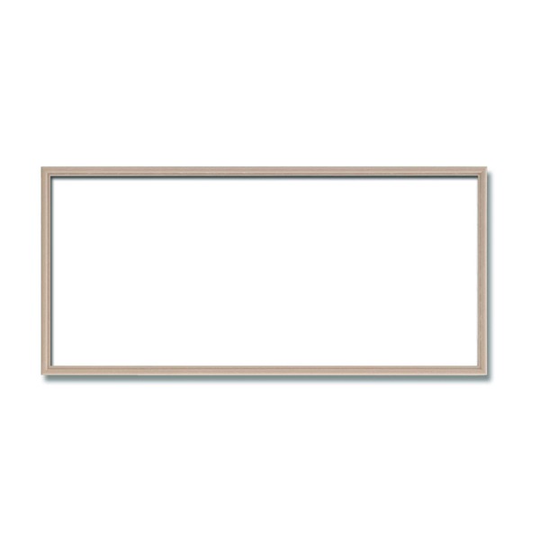 〔 長方形額 〕 木製額 カラー長方形額 600×300mm ピンクベージュ 縦横兼用額 カラー4色展開 額 額縁 フレーム 美しさと実用性を兼ね備えた木製額 鮮やかな4色展開でお部屋を彩る 縦横自在に使えるカラー長方形額（600×300mm）が、ピンクベージュで登場