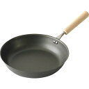 鉄フライパン/調理器具 【約265×420×100mm】 日本製 国産 木製取手付き 箱入り 『匠味』 〔台所 キッチン 〕 頑丈で持ちが良い 国産の自然木製ハ...