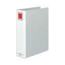(まとめ) コクヨ チューブファイル(エコ) 片開き A4タテ 700枚収容 背幅85mm シルバー フ-E670C 1冊 【×5セット】 収納力満点のA4ファ...