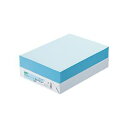 (まとめ) TANOSEE αエコカラーペーパーII A4 スカイブルー 1冊(500枚) 【×5セット】 青 蒼天の彩り、500枚の魅力 究極の環境に優しいカ...