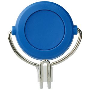 (まとめ) ソニック 超強力マグネットフック 中 優れた耐久性 耐荷重 約3Kg 青 MG-743-B 1個 【×10セット】 強力なマグネットで、掲示物をしっ...