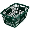 (まとめ) スーパーメイト ショッピングバスケット 33L ダークグリーン CB-33EGG 1個 【×5セット】 緑 便利な大容量ショッピングバスケット 使い...