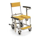 カワムラサイクル シャワーキャリー 入浴用車いす(KS3) イエロー KS3 黄 快適な入浴を叶える、移動式シャワーキャリー 自由自在に動き回りながら、心地よい...