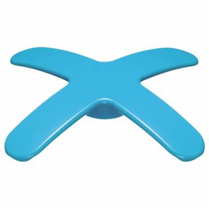 (まとめ) ライオン事務器 マグネットバー ペケピタミニ クロスバータイプ 幅57×奥行57×高さ8mm スカイブルー MB57X-1P 1個 【×20セット】...