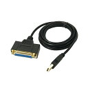 変換名人 USB to パラレル25ピン(1.8m) USB-PL25/18G2 パラレル25ピンをUSBに変換する名人 USB-PL25/18G2 (1.8m...