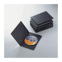 (まとめ) スリムDVDトールケース CCD-DVDS03BK【×10セット】 スリムなデザインでパソコン PC 周辺機器を整理 収納 便利なメディアケースが1...