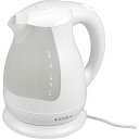 電気ケトル/電気ポット 【1.5L】 約165mm×215mm×235mm LEDライト付き 箱入り ソレイユ 光るLEDでお湯が沸騰したことをお知らせ 便利な...